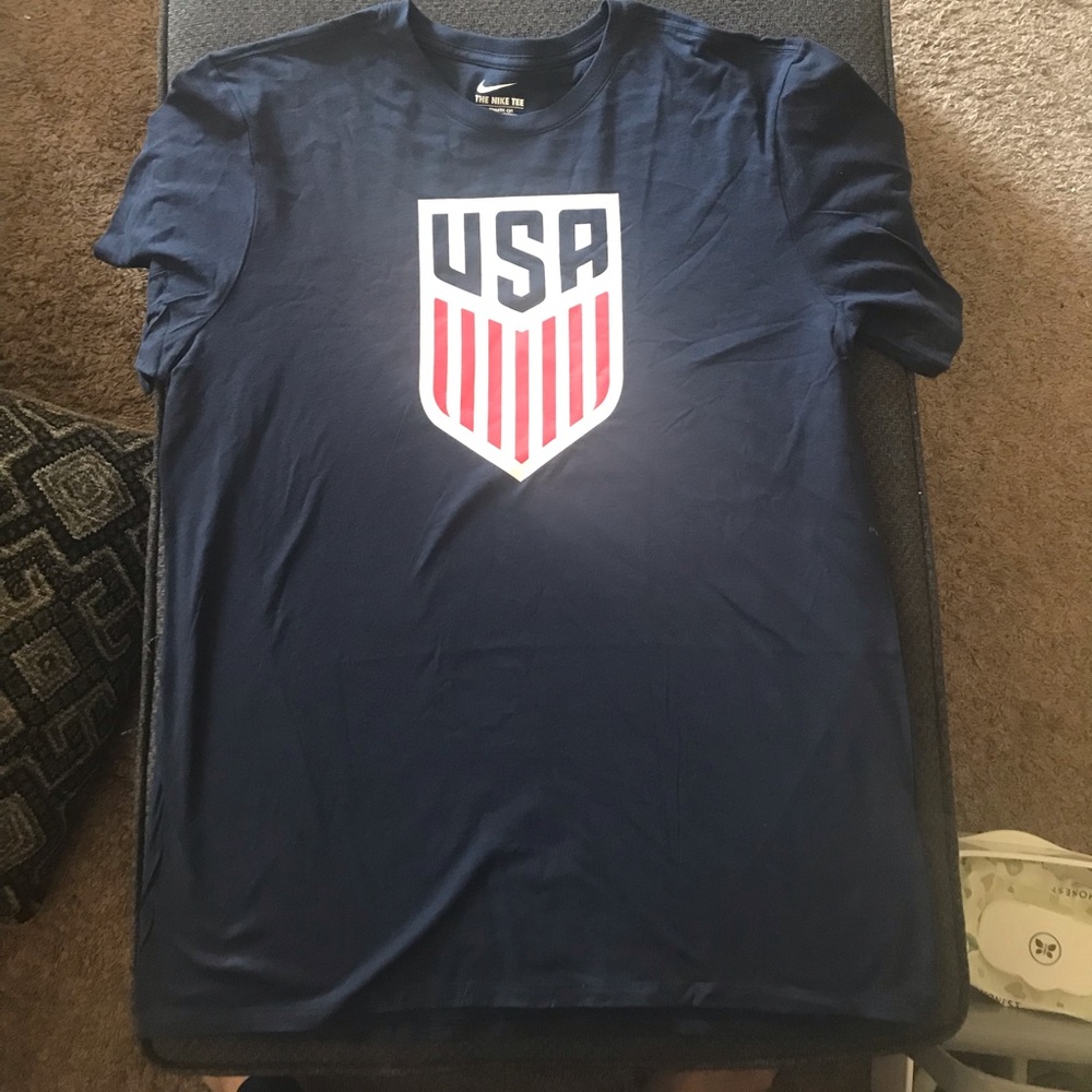 Nike Usmnt soccer shirt football futbal